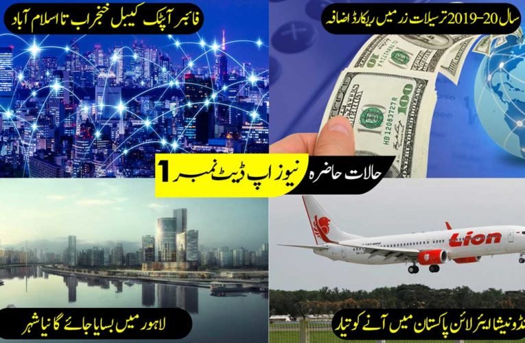 Lion Air, High Remittances soar, Up-gradation Highway N-25, Optical fibre cable