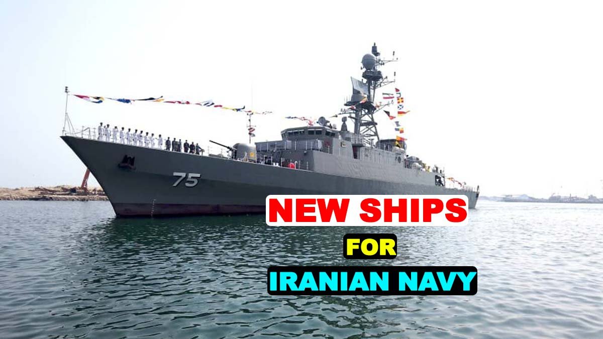 Addition of New Ships to the Iranian Navy