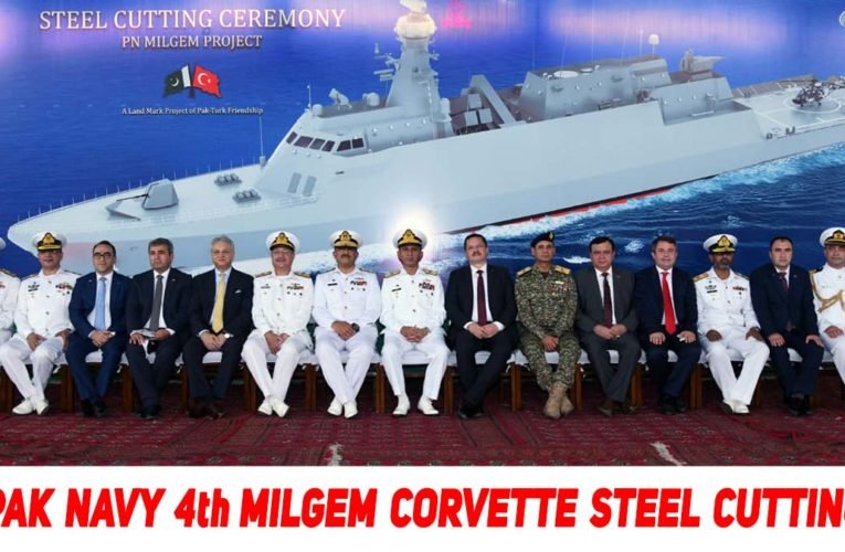 Pak Navy 4th Milgem Corvette Steel Cutting