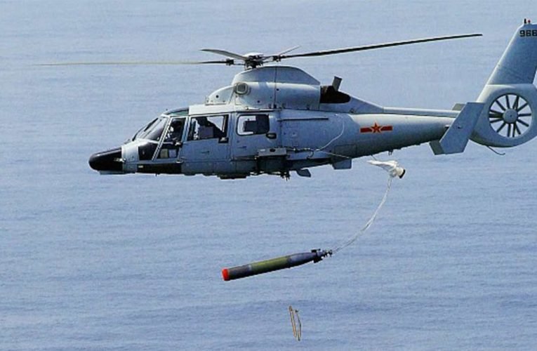 Pakistan Naval Ship Helicopters and Missiles