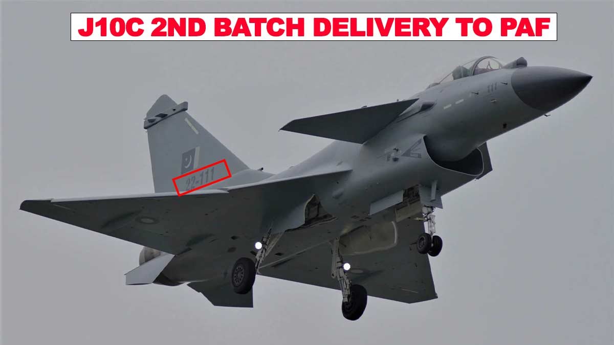 J10C 2nd Batch Delivery to Pakistan Air Force