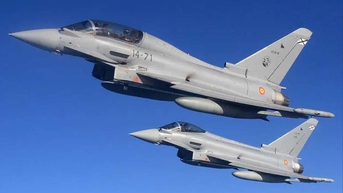 Spain orders 20 new Eurofighter Typhoon Jets