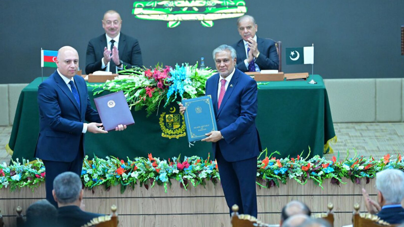 Pakistan, Azerbaijan Ink MoUs For Enhanced Cooperation