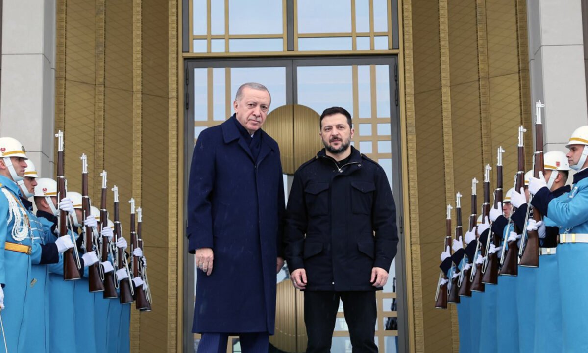 Tayyip Erdoğan Hosts President Zelenskyy In Ankara