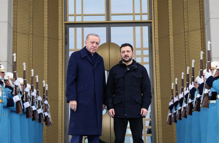 Tayyip Erdoğan Hosts President Zelenskyy In Ankara